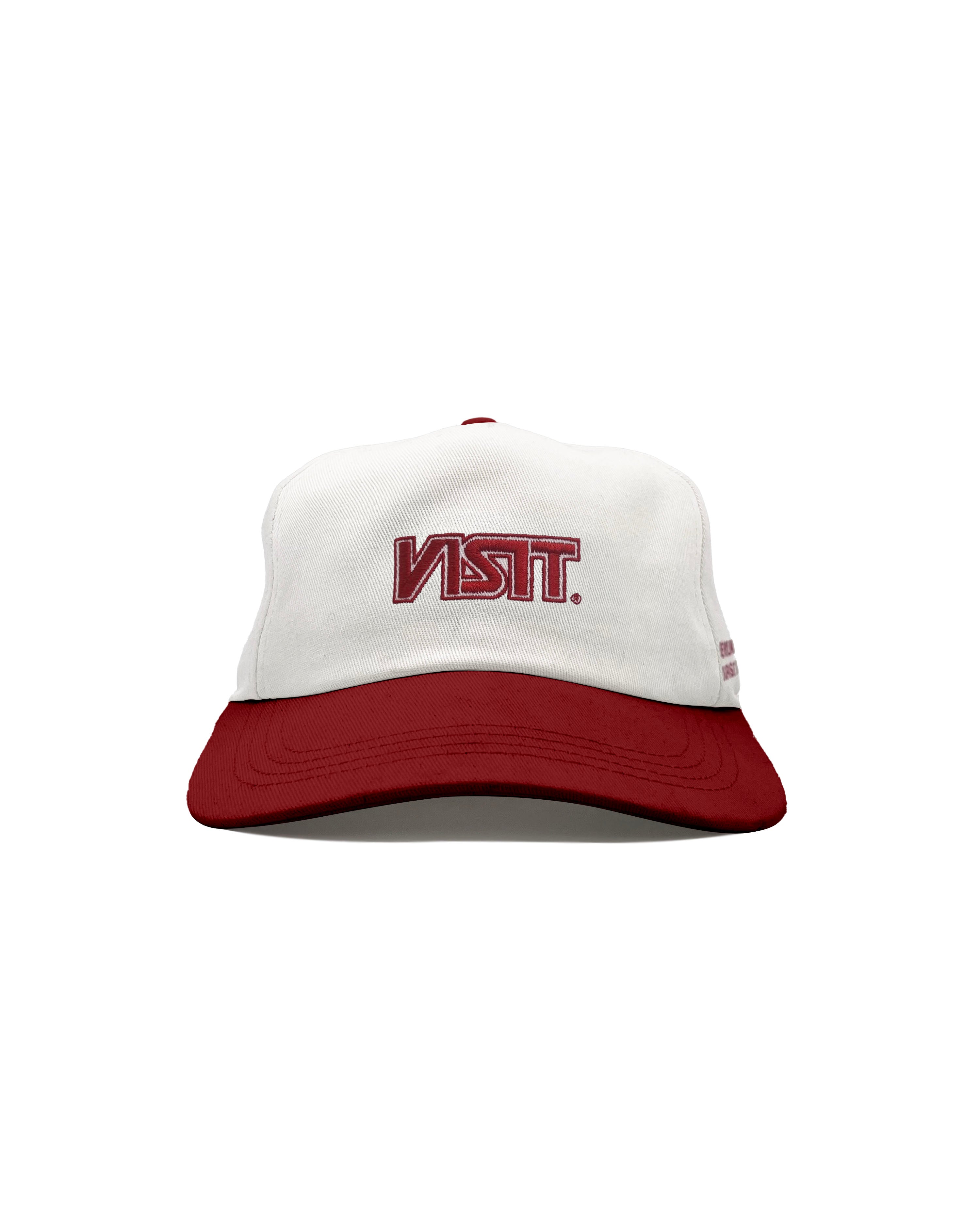Visit Classic White & Red