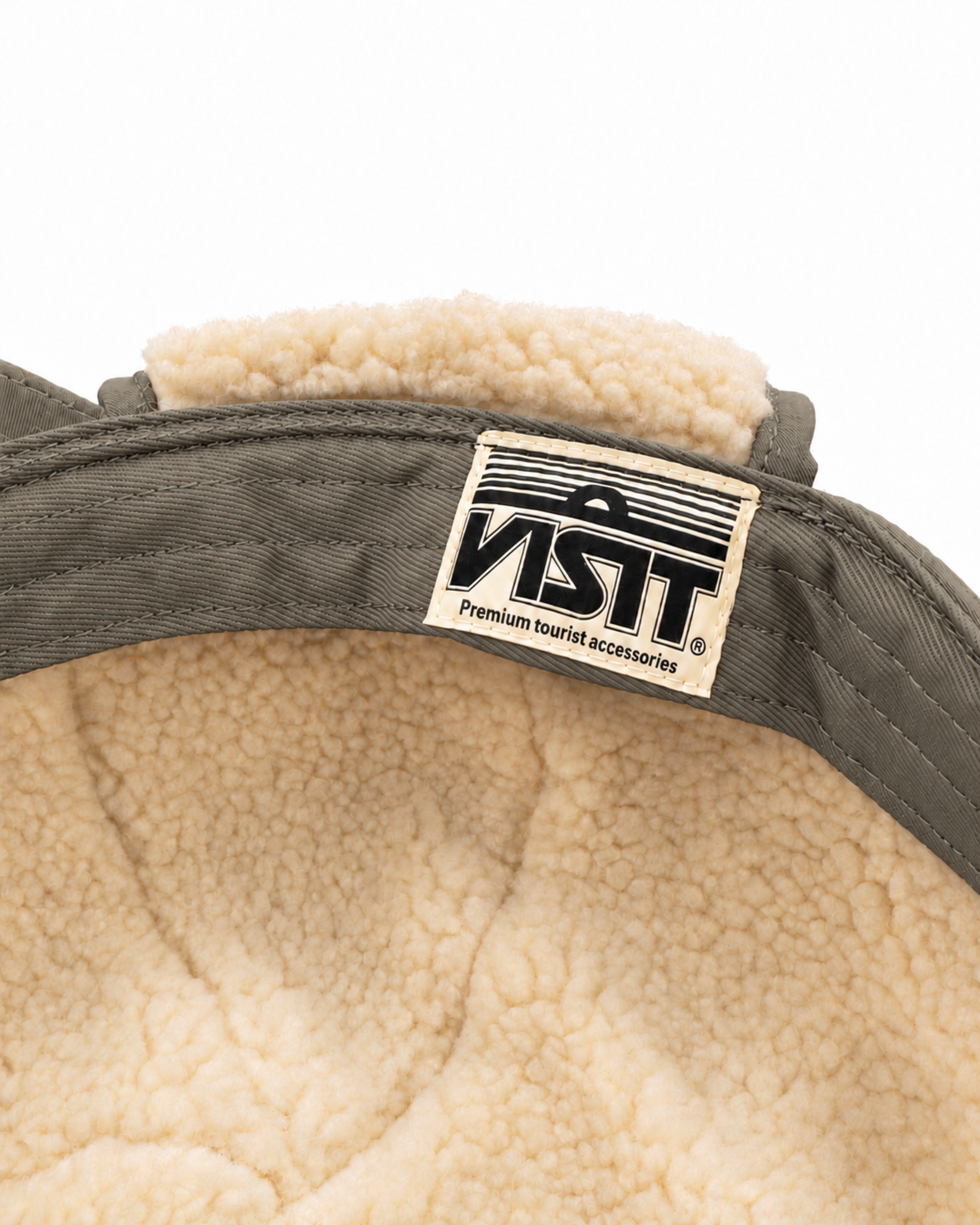 VISIT Saas Fee winter cap, detail SH30